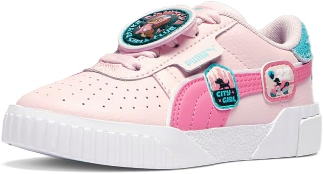 PUMA Kids Girls Cali X P Patrol Lace Up Sneakers Shoes Casual - Pink 1.5 Big Kid Pink image 2 of 6 B0CN414B11