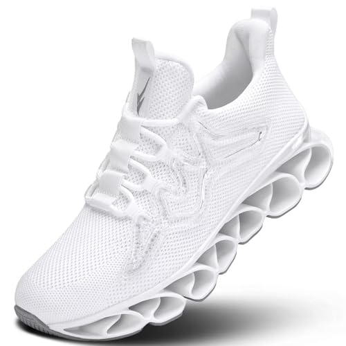 Men's Breathable Walking Shoes Non Slip Casual Sport Tennis...