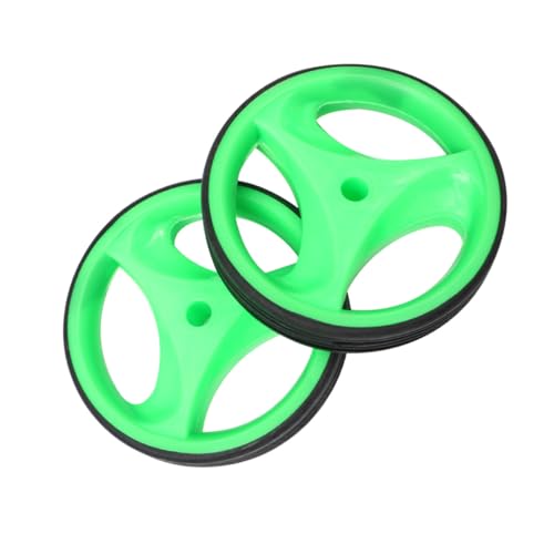 Ruedas de entrenamiento para bicicleta Luxshiny balance y silenciosas con soporte de 12-20 pulgadas, ruedas auxiliares verdes para bicicleta, accesorios de ciclismo para estabilidad