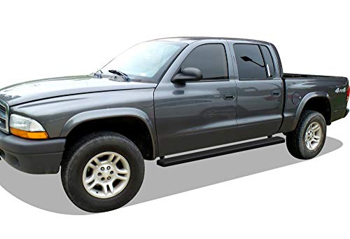 Estribos Tuxtreme 5 pulgadas Negro Mate para Dodge Dakota miniatura 6