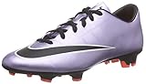 Weicher Gehcomfort NIKE Herren Mercurial Victory V Fg Fußballschuhe, Silber (Silber/schwarz), 43 EU