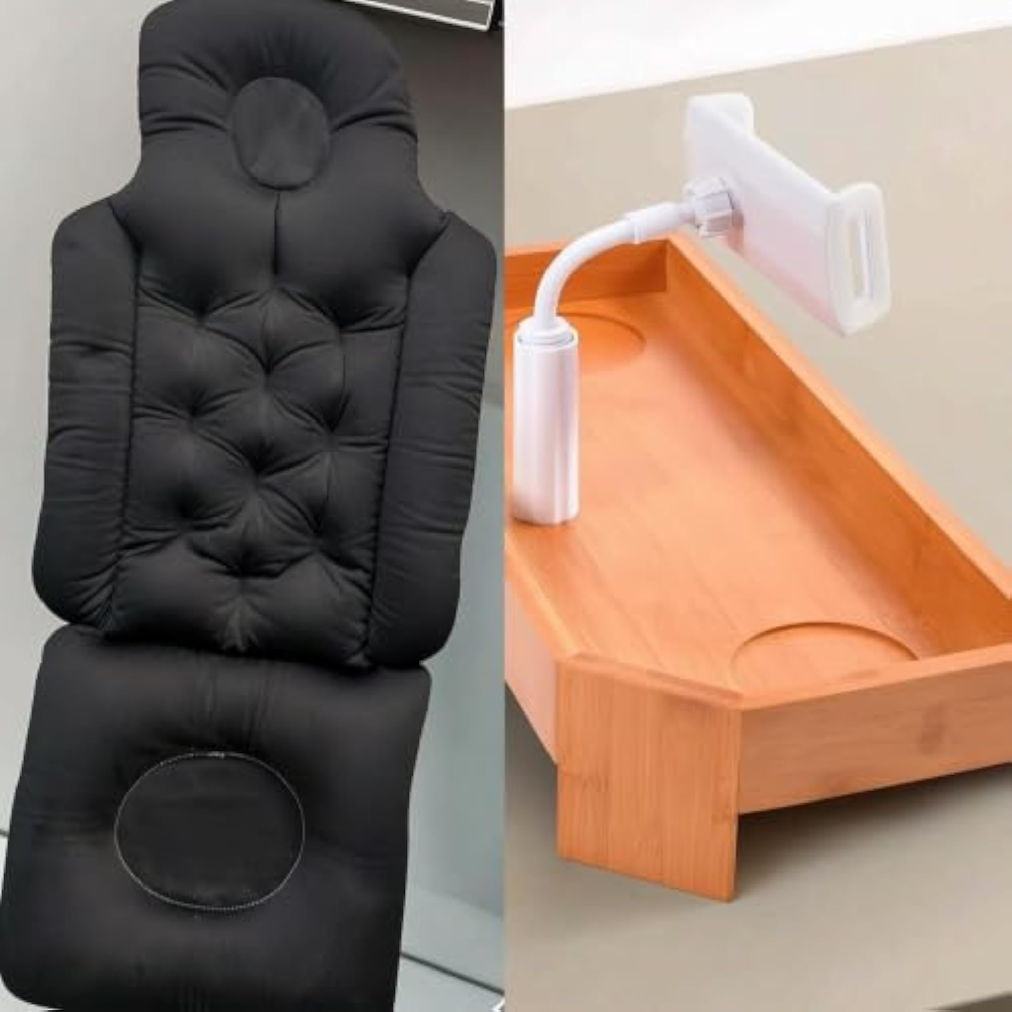 Full Body Bath Pillow Accessories, Comfortable Ergonomic Gift