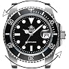 ADDIESDIVE 41 MM Mens Dive Watch Quartz Movement Watches for Men Easy to Read Dial 200 M Waterproof BGW9 Luminous Analog Orange/Red/Green/Black Gradient Dial