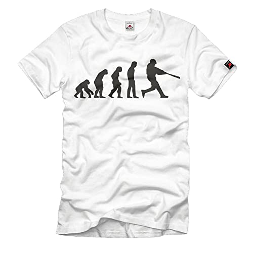 T-Shirt Evolution Baseball Blanc XXXXL Copytec 2135 à motif haute résistance