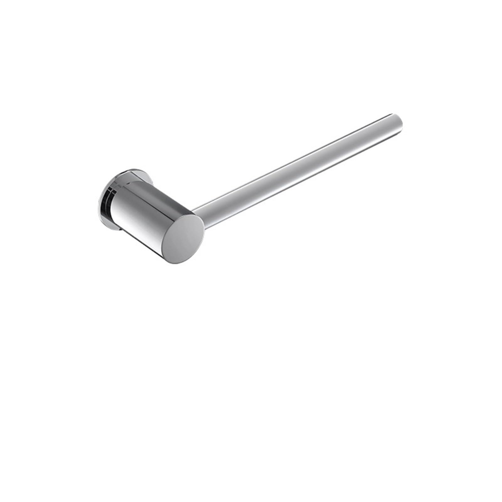 Towel Rod Brass Wall Mounted Bath Storage Organizer Bathroom Hanger Rack Accessories for Bathroom(Chrome 30cm)