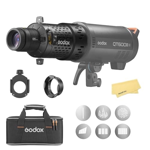 Godox BFP Flash Projection Attachment for Bowens Mount Flash Speedlite,360°Rotatable Design,EF Lens Mount,Speedlight Attachment for Godox AD600 Pro II/AD600 Pro/AD400Pro/SK400/SK400II/MS300/MS300V Etc