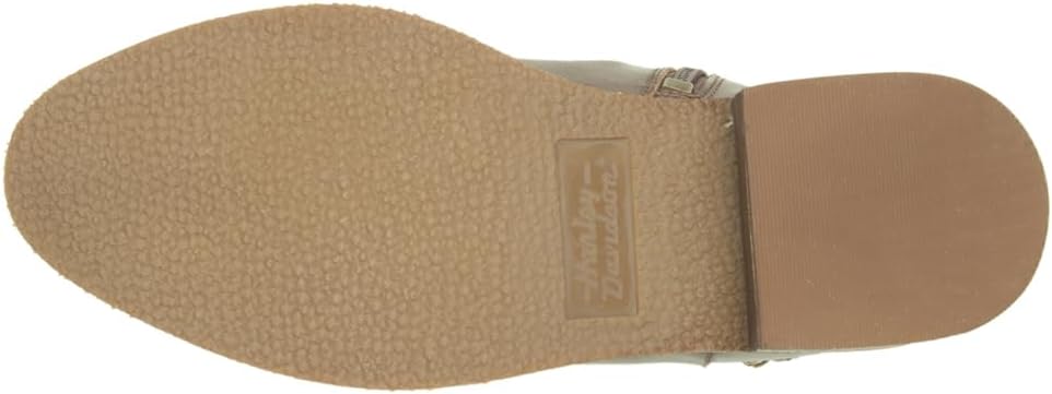 Harley-Davidson Womens Jonetta Buckle Casual Boots Ankle Low Heel 1-2"