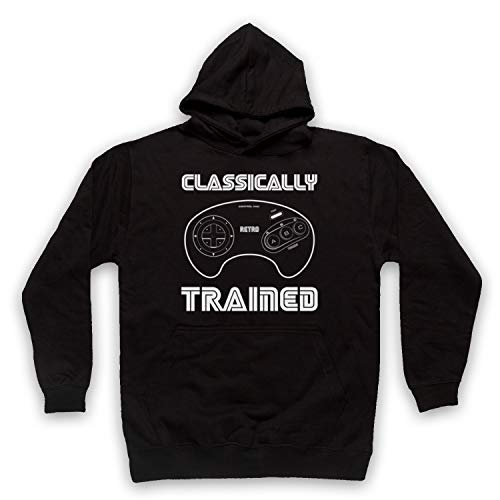 Sweat a capuche console retro gamer adulte avec motif manette vintage