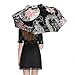 XZDXZD Yin Yang Dragon Lightweight Folding Travel Umbrellas Windproof Auto Open Close Reverse Umbrella Uv Sun Protection for Women Men
