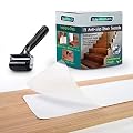 EdenProducts(15-Pack) Pre Cut Transparent 24" x 4" Non Slip Strips, Safety for Kids, Elders and Pets, Adhesive Stair/Floor Treads, Indoor, Outdoor, Prevents Slipping, PVC Free