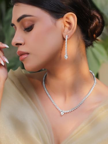 Image of Rubans Demi Fine Stainless Steel Pendant Chain Daily Gift for Women & Girls