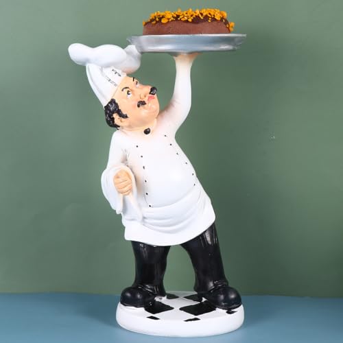 Ornement de chef en résine figurine décorative stable restaurant - 8