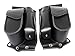 Senkauto Left Right Side Saddlebag Guard Bag with Water Drink Bottle Holder for 1983-2017 Harley Electra Street Tri Glide Touring Bikes