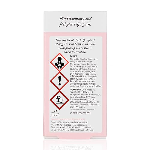 Tisserand Aromatherapy Restore Balance Diffuser Oil Perimenopause, Menopause and Menstruation Support for Women Rose, Clary Sage and Geranium 100 Percent Natural Essential Oils - 9ml - Image 4