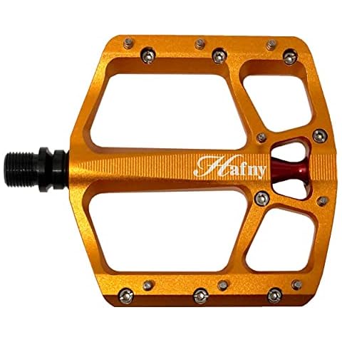 Hafny Aluminum Bike Pedals, CNC machined, Wide Sturdy Platform, HF-1400 Cover