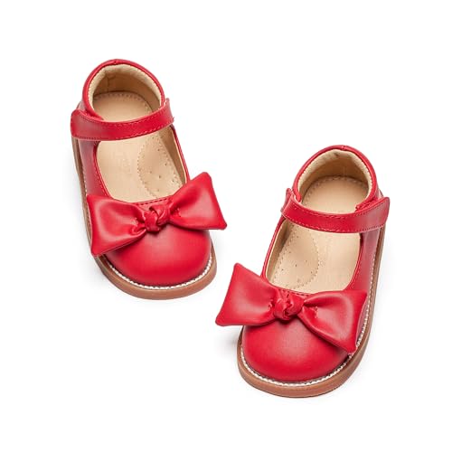Image of Flaryzone Toddler Little Girl Mary Jane School Uniform Oxfords Flat Dress Shoes
