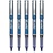 Pilot, Precise V5, Capped Liquid Ink Rolling Ball Pens, Extra Fine Point 0.5 mm, Blue, Pack of 5
