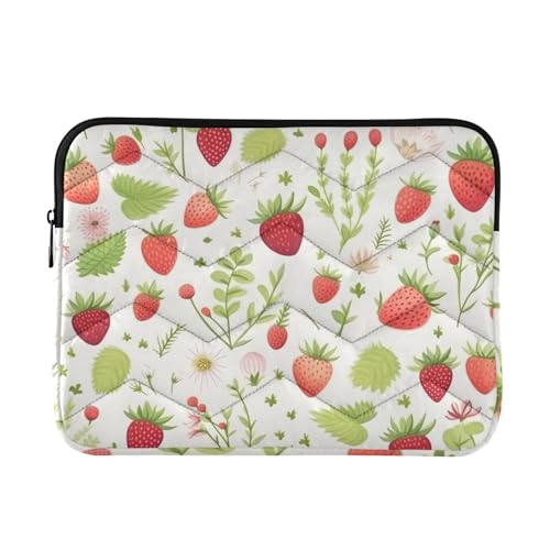 Funda para Laptop 13-14 pulgadas con diseño de frutas roja