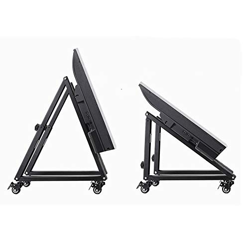 Soporte de TV de piso bajo con ruedas universal 32-65" miniatura 3