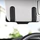Shwdsy Sonnenbrillenhalter Auto, Auto Brillenhalter Auto Etui, Schwarz Sonnenbrille Autohalterung, Magnetverschluss zur Aufbewahrung von Sonnenbrillen Auto Sonnenblende, für Alle Fahrzeuge