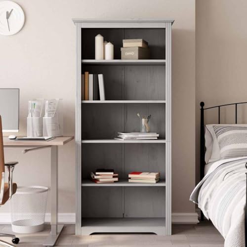 Estantería de madera maciza para organizar el dormitorio y crear un salón acogedor y ordenado 3