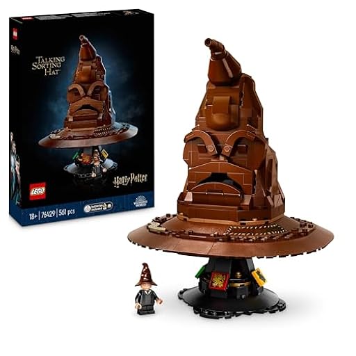 LEGO Harry Potter Sombrero Seleccionador Parlante con 31 Sonidos Aleatorios, Regalo para Mujeres, Hombres, Padres, Madres y Fans de Las Casas Hogwarts, Maqueta para Adultos de la Saga 76429 | Ya disponible en tu tienda friki favorita! En mundofriki.es!