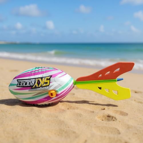 Vortex Missile Performance Aero Howler Schaumstoffball mit Pfeife, klassischer Ball mit langer Distanz, optimierter Flugschwanz Werfen des Leichtathletik-Speers