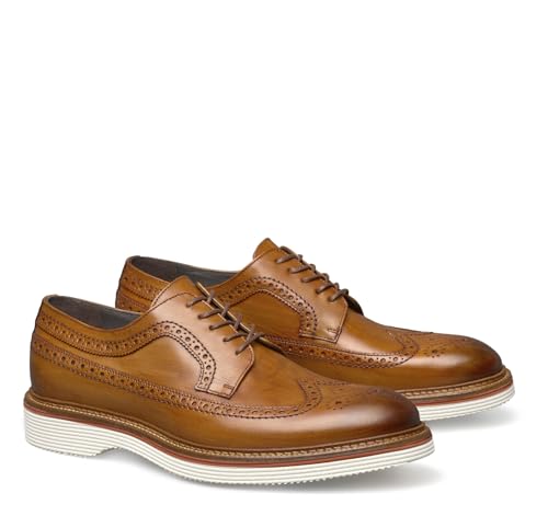 Johnston & Murphy Jenson Longwing Lace-Up Dress Casual Shoe4