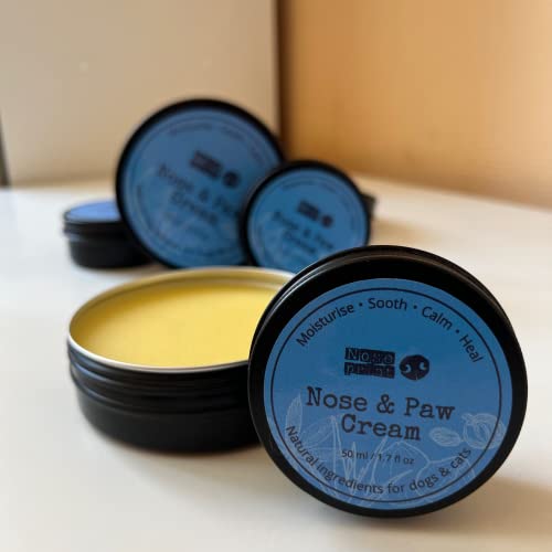100 % natürlicher Hunde-Nasen- und Pfotenbalsam-Pfotenschutz,Pfotenbalsam für Hunde,Hundepfotenpflege Hundepfotenbalsam spendet Feuchtigkeit und pflegt und lindert trockene und rissige Pads (30 ml)