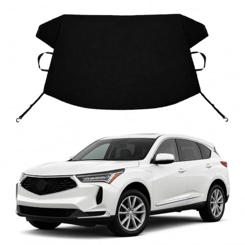 Image of TLX Custom Windshield Cover for Ice and Snow ACU-ra RDX Heavy Duty 600D Oxford Fabric Windshield Protector Fit Waterproof Frost Snow Cover Winter Car Accessories