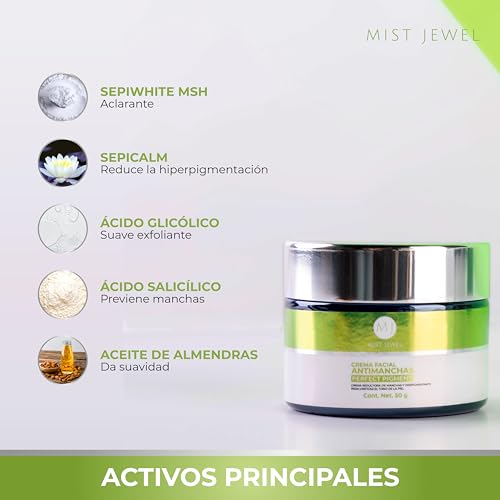 Cremas, Drugstore acido glicolico crema Marca MIST JEWEL (2)