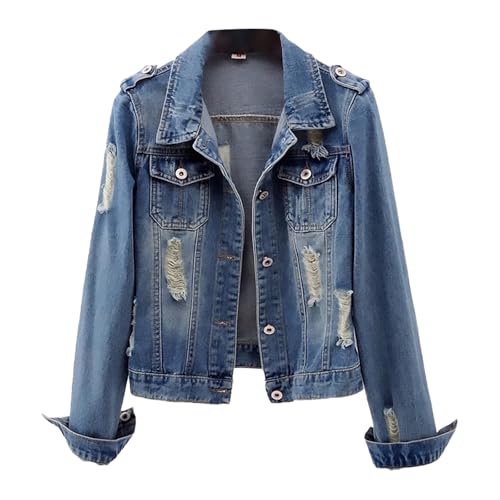Veste en jean femme bleu clair : la solution idéale contre la fraîcheur de mi-saison