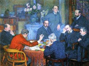 Peinture à l'huile Théo Van Rysselberghe, reproduction haut de gamme d'un chef-d'œuvre pointilliste