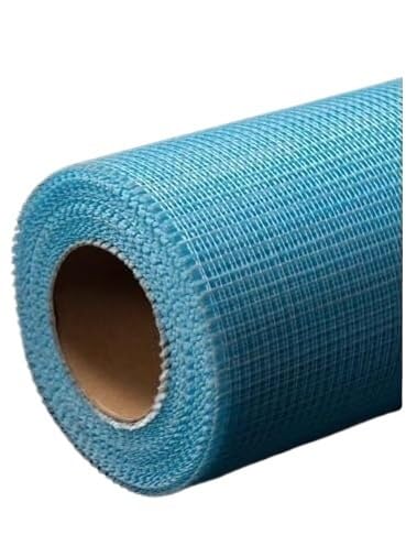 Rollo de malla de fibra de vidrio, Malla de fibra vidrio for enyesar y renderizar multicolor 3. pies x 98-492(Bule,394ft)