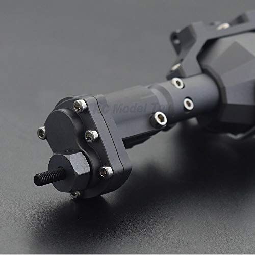 Enjoyfashion Aluminum Alloy Front And Rear Portal Axle For 110 Rc Crawler Car Axial Scx10 I Scx10 Ii Redcat Gen8 Rgt 86100 Upgrade Parts #TOP3