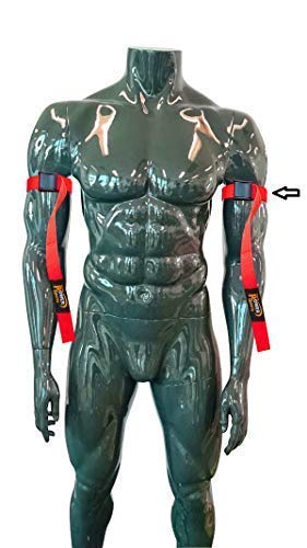 BICEP STRAP RED Max Bicep Blood Flow Restriction Occlusion Training ...
