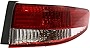 Evan-Fischer Tail Light Assembly Compatible with 2003-2004 Honda Accord Outer Sedan Passenger Side