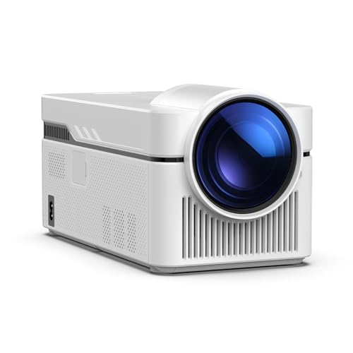 Short Throw Projector with 4k Support, Built-in Android 13, Smart Projector with Wifi and Bluetooth...