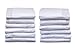 Foundations SnugFresh Play Pen Crib Covers, Durable & Can Be Laundered, Compatible for Use on SnugFresh Travel Yards, Microfiber Material, 12 Pack (White)