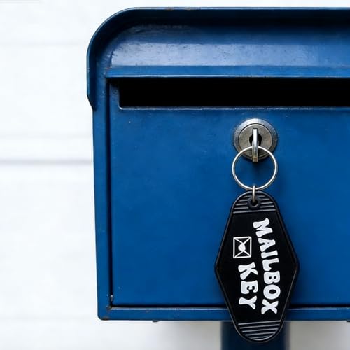 Image of MailBox Keychain Bulk Mail Box Key Ring 2 Pack