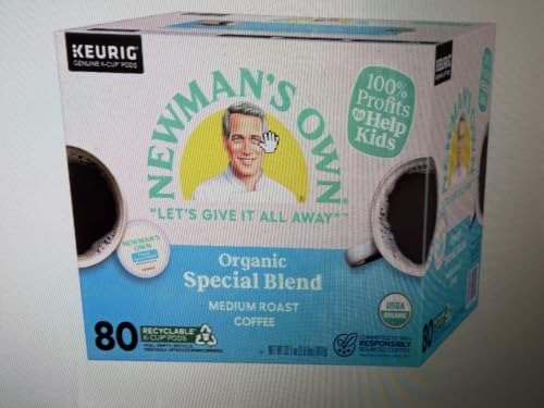 Newman's Own Organics Coffee Special Blend K-Cup Pod, 80 Count image 2