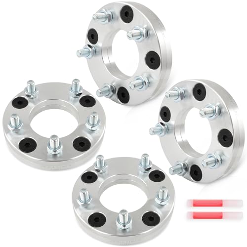 ECCPP 1 inch Wheel Adapter 4x4.5 to 5x4.5 Wheel Spacers Fit for Infiniti G20 for Nissan 200SX for Suzuki Swift with 12x1.25 73.1mm 4Pcs