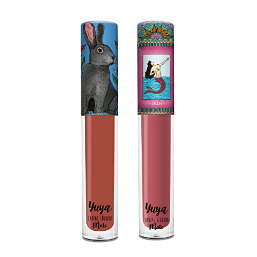 Labios, Beauty Yuya - Set 2 labiales (Quédate + La Sirena)