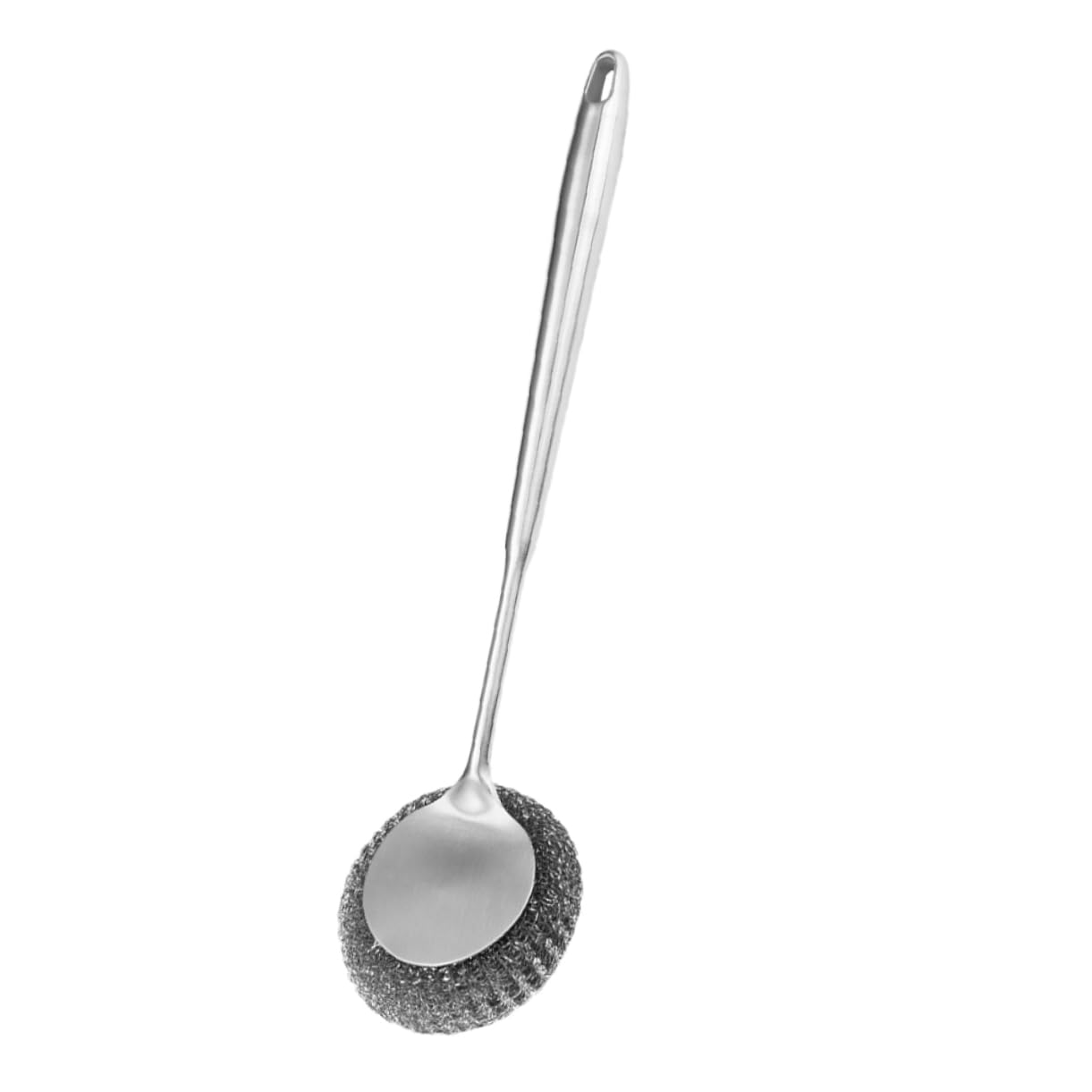 PRETYZOOM 5 Cepillos De Limpieza De Acero Inoxidable para Sartenes Utensilios para Servir Cubiertos Platos Cepillo De Cocina para Platos con Mango para Lavar