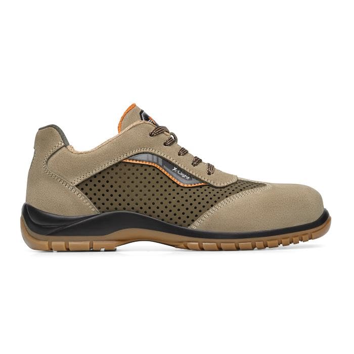 Exena X-Light Argo_23 S1 PL FO SR A0236V019 Hombre Zapatos de Seguridad Marrón, marrón, 39 EU