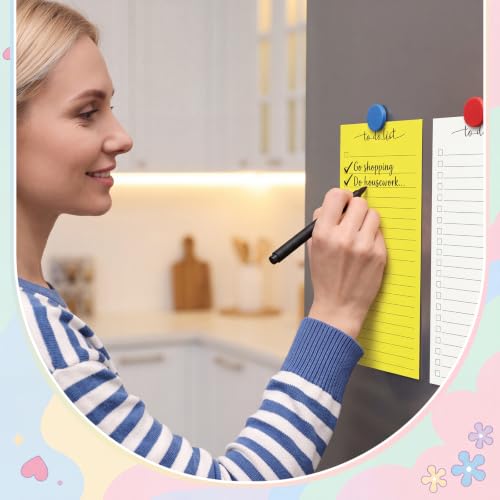 Image of Censen 10 Pack To Do List Notepad Checklist Daily,Stripe,Fluorescent