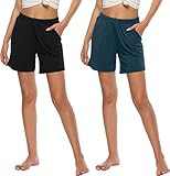 Waschanleitung: Damen pyjama shorts sind maschinenwaschbar, Handwäsche empfohlen, nicht bleichen, nicht im Trockner trocknen.