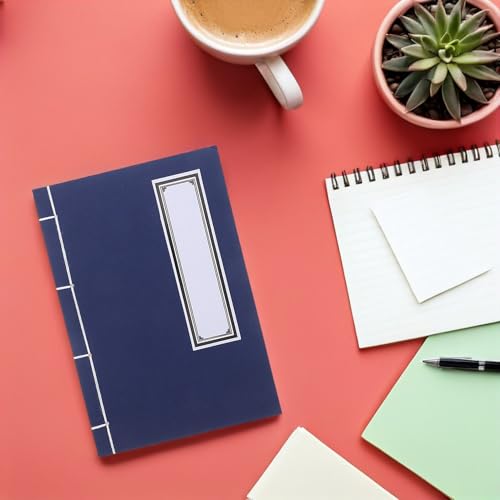 Carnets de notes vierges kraft bloc-notes portable couverture rigide journal intime école - 7