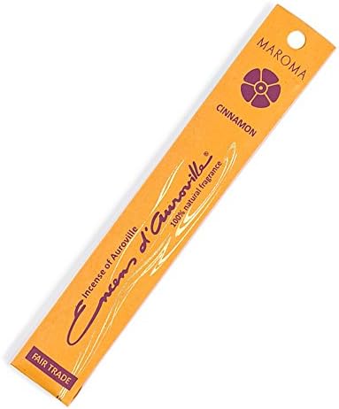 MaromaEDA Incense, Cinnamon, 10 Count