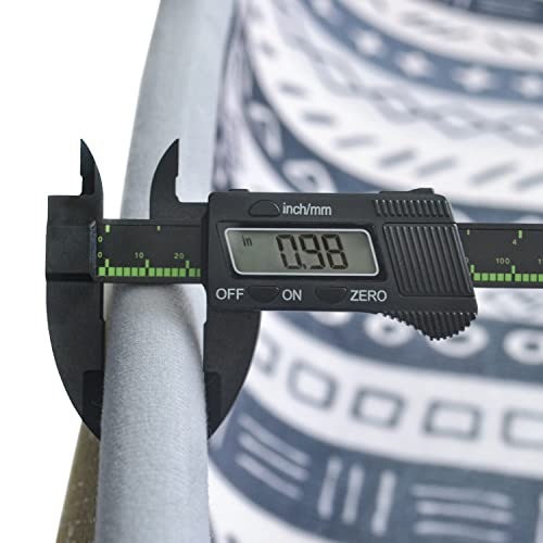 Loartee Striped Thick Nursery Rug - 1" Moroccan Geometric Pattern Color Area Rug, 4'11"X6'7", Gray #TOP4